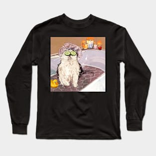 cat makeover day Long Sleeve T-Shirt